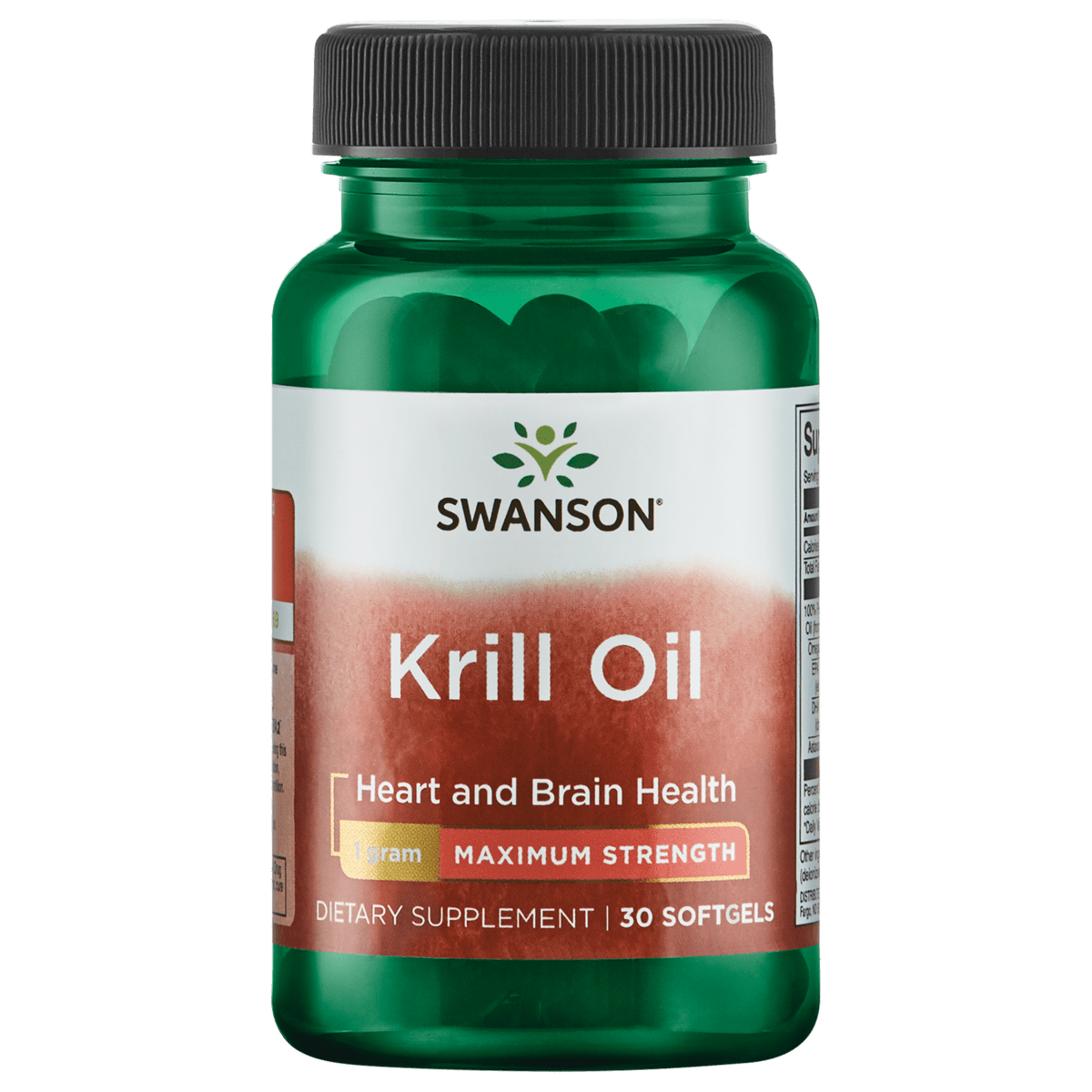 Swanson Krill Oil - Maximum Strength 1 G 30 Softgels