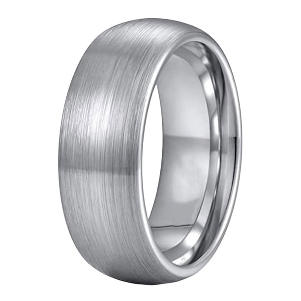 Anillo Aleación clásica Sólido A prueba de herrumbre Dedos delicados Personalidad Punk Retro Circlet Fiesta de Navidad Distintivo Casual Ropa, zapatos y accesorios Miscelánea Plata 6 mm Jumpingount AP014482-05