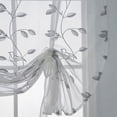 thumbnail image 2 of 1Pc Embroidered Leaf Kitchen Valance Curtain Also for Bedrooms, 2 of 6