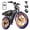 Yellow+Bag+Lock+Holder, variant on TST Electric Bike for Adults, 750W Motor 20"x4" Fat Tire E Bicycle, E Mountain Bike, 48V/15Ah Battery UL2849, Dual Suspension, 7 Speeds