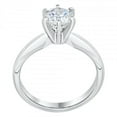 thumbnail image 3 of Classic Solitaire Engagement Ring for Women 1.25 CT 7mm Cubic Zirconia by Ginger Lyne Collection, 3 of 5