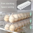 thumbnail image 3 of Porta huevos para refrigerador, contenedor para huevos transparente para refrigerador, porta huevos, 3 of 6