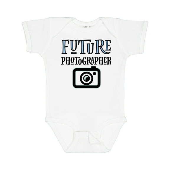 Inktastic Future Photographer Childs Camera Boys or Girls Baby Bodysuit