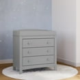 Graco Noah 3 Drawer Diaper Changing Table Dresser by Graco, Pebble Gray