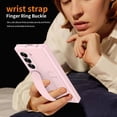 thumbnail image 4 of Funda para teléfono YQODSZ para Samsung Galaxy Z Fold 6, rosa, con correa, 4 of 7