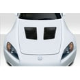 thumbnail image 1 of 2000-2009 Honda S2000 Durafex GT1 Hood Vents - 2 Piece, 1 of 1