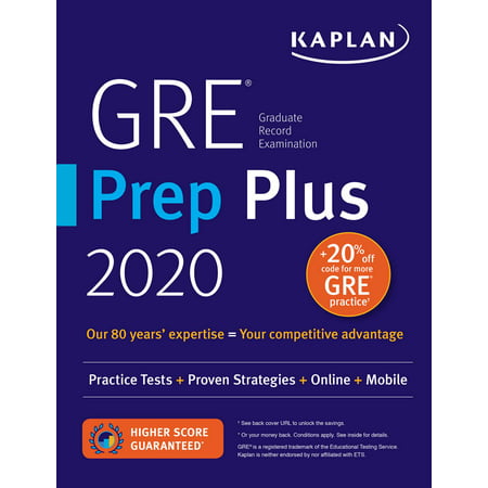GRE Prep Plus 2020 : Practice Tests + Proven Strategies + Online + Video + (Best Gre Study Materials 2019)