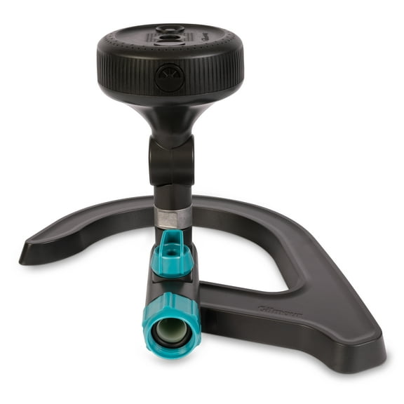 Gilmour 1250 Sq. ft. Hanging Hook, Non-Tipping Base 4-Pattern Multi-Pattern Sprinkler