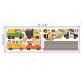 thumbnail image 4 of Inteprter Dibujos animados de animales lindos, pegatina de pared multicolor, papel tapiz, conveniente decoración de paredes para niños, patio Decoración del hogar, 4 of 6