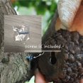 thumbnail image 3 of Linda escultura de ardilla de resina, estatua de ardilla de simulación de decoración de jardín, esculturas decorativas de jardín para árbol al aire libre, 3 of 5