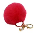 thumbnail image 1 of Guardurnaity Llavero con colgante de bola de pelo de colores para mujer y niña, llave de coche para el hogar, hebilla móvil bonita Ropa, zapatos y accesorios Miscelánea Rosa roja, 1 of 6