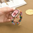 thumbnail image 3 of Dwitch Beaded Bracelet Strap Compatible with Apple Watch Band 42/44/45/46/49mm Series 10/9/ 8/7/SE/Ultra,Women Fashion Pearl Stretchy Jewelry Strap for iWatch Bands Series 10 9 8 7 6 5 4 3 2 1,E, 3 of 4