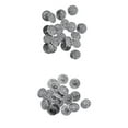 thumbnail image 1 of 40 Piezas de Botones de Metal, Botones de Adorno, Botones de Vástago, Botones os, Botones de para La Fabricación de Joyas, 1 of 9