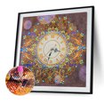 thumbnail image 4 of DIY Diamante en Forma Especial Diamante Parcial Sala Estar DIY Diamante Pintura Filigrana Reloj Tipo 35*35cm DZ507, 4 of 9