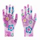 thumbnail image 3 of Guantes de jardinería transpirables con revestimiento de goma para mujer | Resistentes a la abrasión y antiarañazos | Guantes multiusos para exteriores | 1 par, 3 of 5