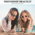thumbnail image 6 of Cross Friendship Bracelet Adjustable Braided Rope Jesus Christian Cross Bracelets Matching Couple String Lucky Strand BFF Wristband for Women Men Boy Girls Easter Baptism, 6 of 10