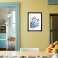 thumbnail image 5 of Blue  White Asian Garden II, Animals Botanical Scenic Framed Art Print Wall Art by Vision Studio Sold by Art.Com, 5 of 6