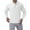 White, variant on KaLI_store Men's Polo Shirts Mens Long Sleeve Shirt Casual Button Turn Down Collar Golf Shirt Grey,L
