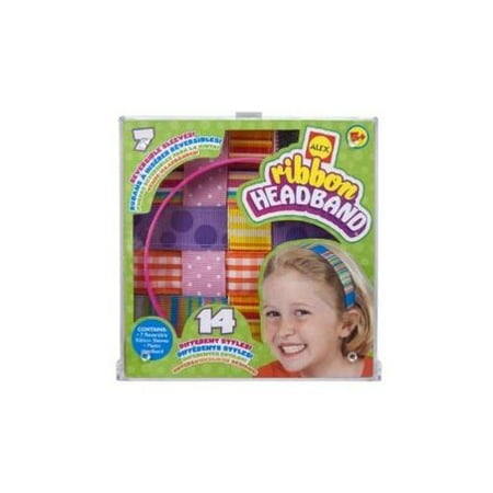 ALEX? Toys - Do-it-Yourself Wear! Ribbon Headbands 723W Multi-Colored