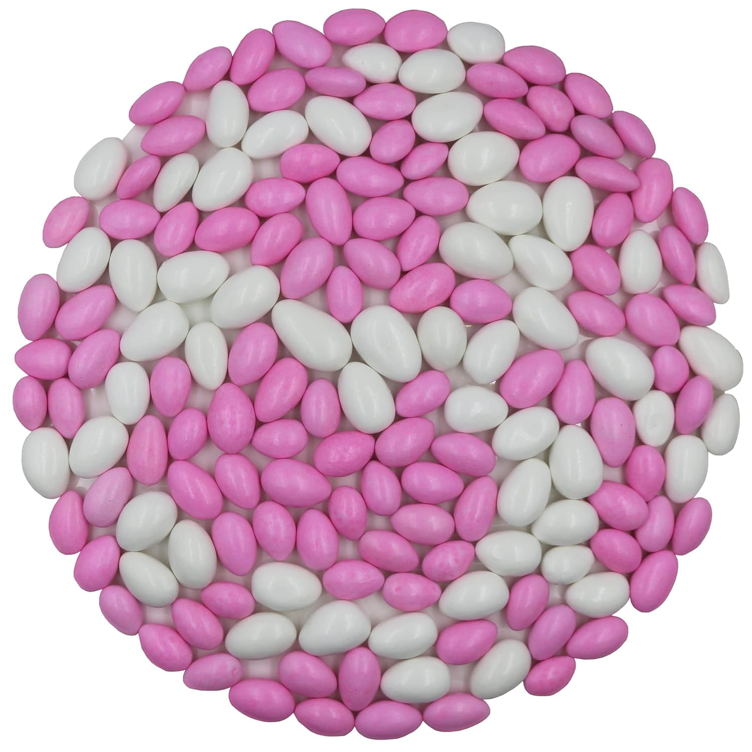 FirstChoiceCandy Jordan Almonds (Pastel Pink & White, 5 Pound)
