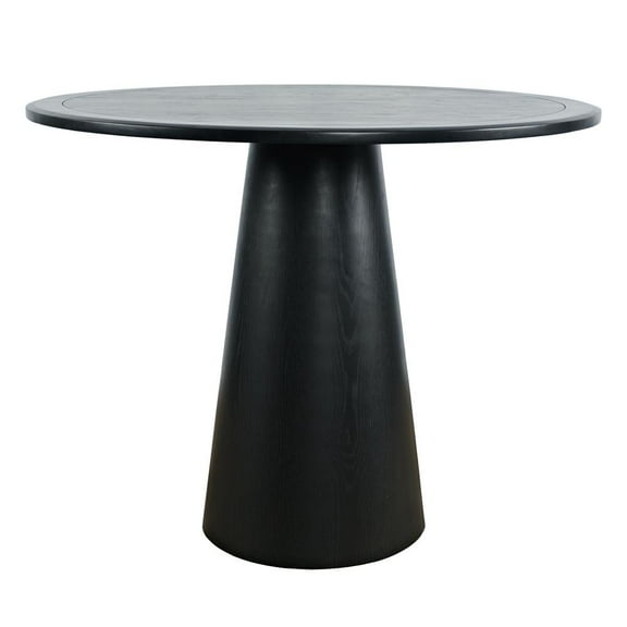 Jofran Nash Mid-Century Modern 45" Round Pedestal Counter Height Dining Table
