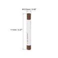 thumbnail image 2 of Uxcell Wood Wax Filler Stick, Furniture Repair Crayon Touch Up Fixing Pen, Light Brown Red, 2 of 6