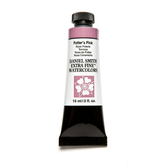 Daniel Smith Extra Fine Watercolor, 15 ml, Potter''s Pink