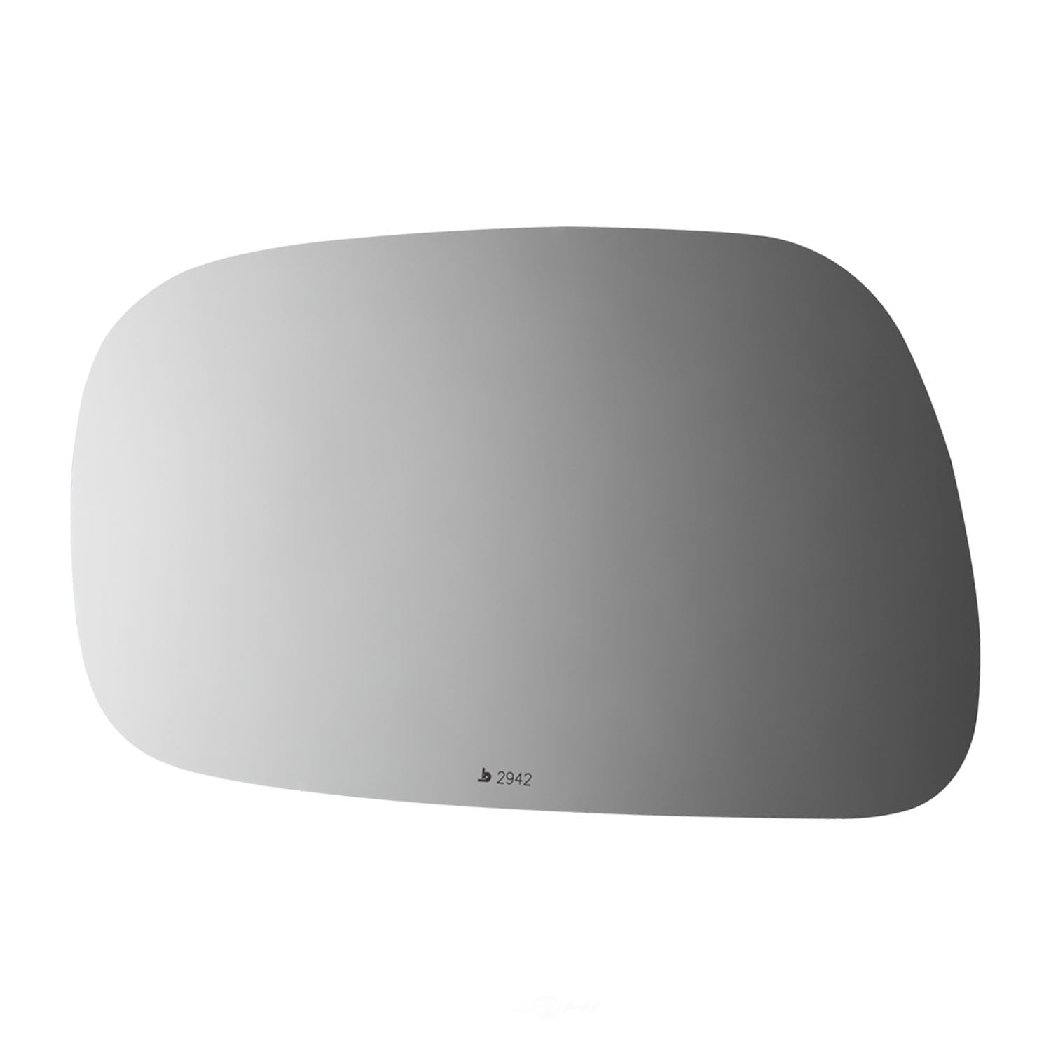 Burco Side View Mirror Replacement Glass - Clear Glass - 2942