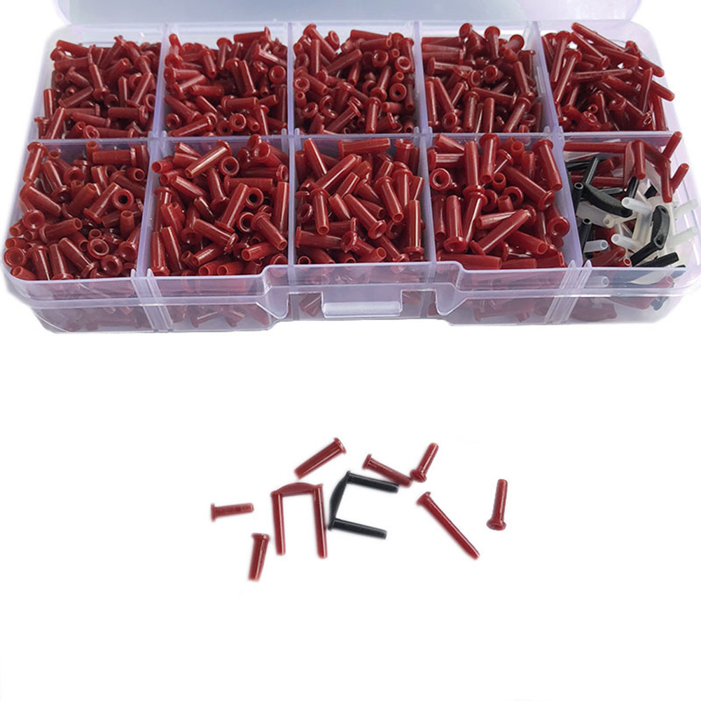 GLFSIL Badminton Racket Grommets String Eyelets Kit Line Tubing