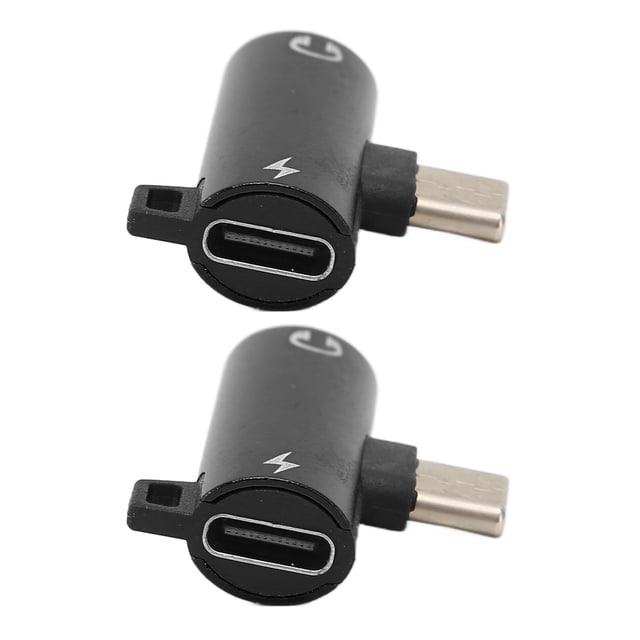 3 5Mm a Usb C Adaptador de Auriculares Usb C Abs 2 Piezas Usb C a 35Mm o Adaptador 2 en 1 Tipo C 35Mm Escuchar Música Mientras Se Carga Durable Abs Usb C To o Jack ANGGREK Otros