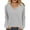 Gray2, variant on LIaqionyy Women's Sweater V Neck Tunic Tops Lightweight Dressy Loose Work Pullover Casual Blouse Fall Clothes