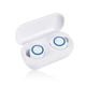 thumbnail image 5 of Monstrate Auriculares Auriculares impermeables compatibles con Bluetooth Auriculares Blanco Azul Blanco azul 2Conjunto, 5 of 6