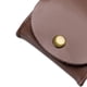 thumbnail image 2 of Monedero pequeño, bolso, organizador, tarjetero clásico para mujer y hombre. Marrón, 2 of 2