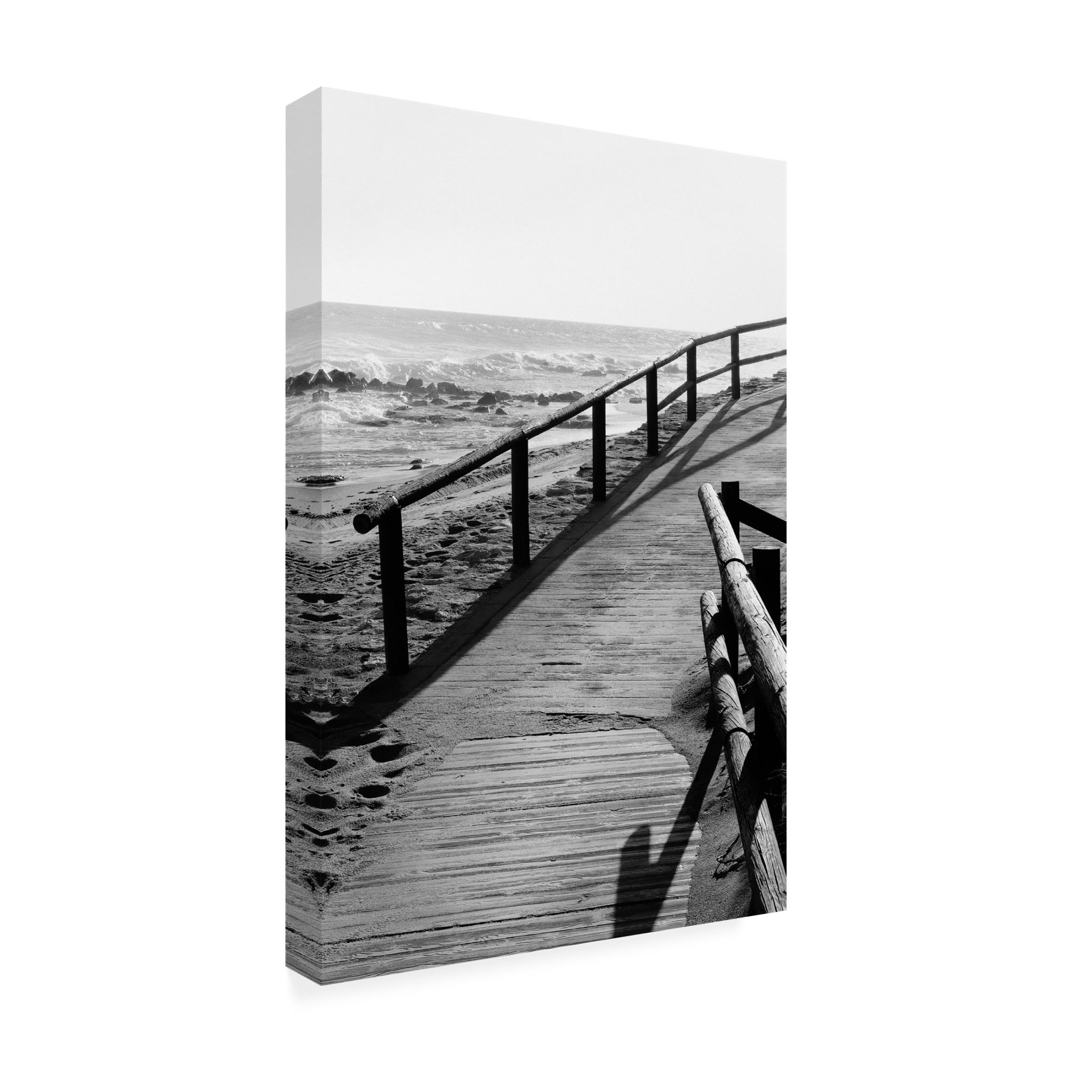 Trademark Fine Art Pictufy Studio III Beach 8 Canvas Wall Art