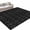 Black, variant on Entryway Rug 2'x3', Black Golden Floral Kitchen Runner Rugs Non-Slip Carpet Mats, Modern Abstract Art Spring Flowers Bedside Rugs Runners Washable Floor Carpet for Bathroom Laundry Room
