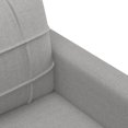 thumbnail image 4 of vidaXL Sofa Chair Light Grey 60 cm Fabric, 4 of 5