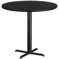 thumbnail image 1 of Bowery Hill 42" Table de Bar Ronde en Noir, 1 of 2