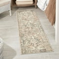 thumbnail image 2 of Contemporary Daisy Collection Area Rug Cream - 2'x8', 2 of 5