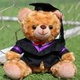 thumbnail image 4 of Graduation Gifting Toy Plush Bear Stuffed Gift for College Preschool, 4 of 21