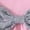Pink, variant on 3PC Toddler Baby Girl Clothes Solid Color Long Sleeve Ruffle Skirts Tops Pants Bowknot Headband Outfits Set 3-6 Months,Pink