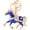 blue, variant on Hzzsbu Rhinestone Horse Keychain Alloy Horse Keyring Sparkling Crystal Bag Keyring for Women Car Key Fob Charm Stylish Pendant for Handbags Backpacks