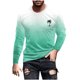 thumbnail image 1 of Blusas y camisas de manga larga y cuello redondo para hombre, camisetas casuales con estampado de moda y cuello redondo, blusas de licra de manga corta para hombre., 1 of 4
