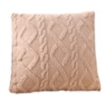 thumbnail image 1 of Dvruxg Plush Geometric Patterned Cushion Brown Polyester 45x45cm Enhances Back Support and Living Room Style Extended Length for Ultimate Relaxation, 1 of 5