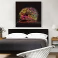 thumbnail image 2 of ARTCANVAS Colorful Hedgehog Home decor Canvas Art Print - Size: 36" x 36" (1.50" Deep), 2 of 9