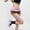 Pink, variant on Womens Fold Over Shorts Polyester-Cotton Blend Athletic Shorts Elastic Waist Y2K Lounge Shorts Foldover Cute Pajama Micro Bottoms Mini Shorts Sleepwear Black,S