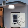 thumbnail image 1 of BELOVING Solar Ceiling Light with Timer with Remote for Living Room Dining Room Patio dia 20cm, 1 of 7