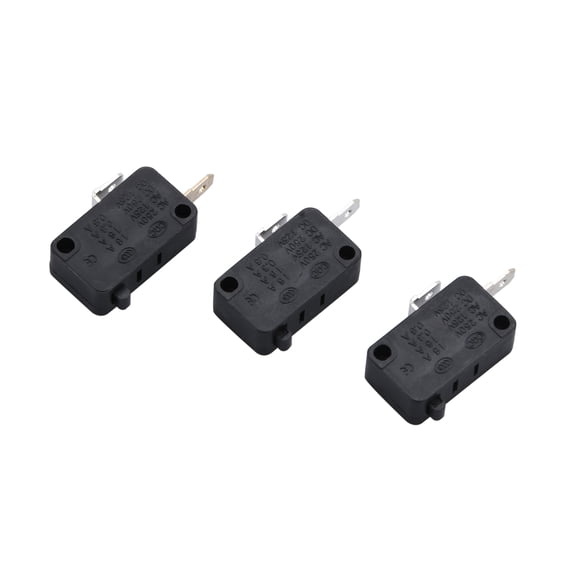 GUYUTING Microwave Door Interlock Switch for Safety Repair AC250V 16A 3 Pins 2 Normally Open 1 Normally Closed Replacement Kit