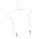 thumbnail image 5 of Perchero de alambre metálico con forma de cuerpo para niñas, perchero para ropa, perchero para pantalones albaricoque, 5 of 9