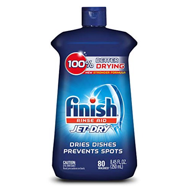 Finish JetDry Rinse Aid, Dishwasher Rinse Agent & Drying Agent, 8.45