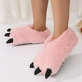 thumbnail image 7 of Fuzzy Slippers For Women Four Seasons Cute Slippers Home Non Fpir Season Cloth Cotton Colorful Slippers Warm Cozy Winter House Slippers Bedroom Indoor House Shoes, 7 of 7